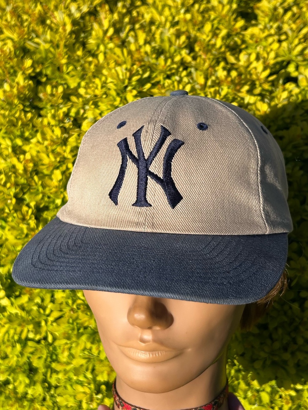 Vintage 80s 90s New York Yankees ⚾️ Drew Pearson strapback hat baseball cap MLB
